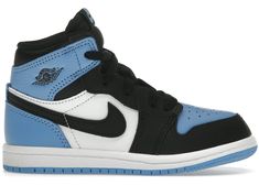 Buy and sell StockX-verified Jordan shoes on StockX including the Jordan 1 Retro High OG UNC Toe (TD) Toddler and thousands of other sneakers with price data and release dates. Cheap Jordans, Air Jordan 1 Retro High Og, Jordan Sneakers, University Blue, Air Jordan 1 Retro, Jordan 1 Retro High, Jordan 1 Retro, Toddler Shoes, Jordans Sneakers