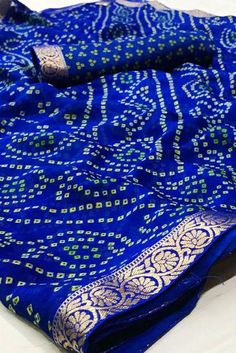 Blue Pre-draped Saree With Zari Work For Festivals, Royal Blue Art Silk Saree, Royal Blue Semi-stitched Saree, Bollywood Style Royal Blue Art Silk Saree, Royal Blue Bollywood Art Silk Saree, Royal Blue Art Silk Bollywood Saree, Royal Blue Art Silk Saree With Cutdana, Blue Saree With Zari Work, Royal Blue Saree For Diwali