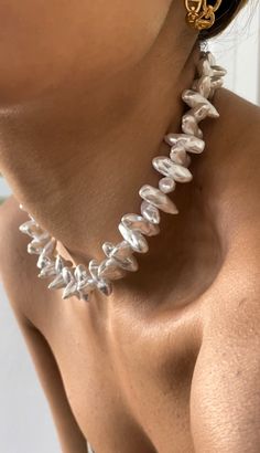 THE ICON PEARL CHOKER – CP STATEMENT Forever Necklace, Arm Bracelets, Bold Necklace, Snake Bracelet, Belly Chain, Hypoallergenic Earrings, Pearl Choker, Trendy Jewelry, Adjustable Rings