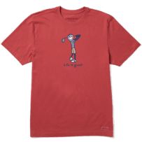 We've spent over 20 years perfecting our original Crusher Tee, and its laid-back style has the staying power to prove it. Washed for everyday softness, this customer favorite features classic art and barely skims the body for a look that's as easygoing as you are. Solid Colors: 100% USA Grown CottonHeather Colors: 70% Cotton/30% PolyesterClassic FitDesigned to skim the body for a flattering look.70% Cotton/30% Polyester5.9 ozGarment washed for softnessRib at the neck and self-fabric taping from Casual Soft-washed Red T-shirt, Red Relaxed Fit Soft-washed Top, Red Soft-washed Relaxed Fit Top, Soft-washed Red Cotton T-shirt, Red Soft-washed Crew Neck Top, Red Soft-washed Cotton T-shirt, Red Soft-washed Graphic Tee, Soft-washed Crew Neck Sports T-shirt, Soft-washed Crew Neck T-shirt For Sports