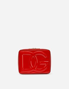 Find DOLCE & GABBANA Patent Leather Camera Bag on Editorialist. This Dolce & Gabbana camera bag is crafted from patent leather and features a logo detail. It has a zipper closure with a double branded slider. The interior is lined with calfskin and features a zipped pocket and a compartment with a strap and a press-stud button. It includes a branded dust bag. It measures 16 x 20 x 5.5 cm and is made in Italy. Dg Logo, Leather Camera Bag, Gucci Soho Disco Crossbody, Bag Measurements, Bags Logo, Pink Logo, Black Cross Body Bag, Press Studs, Dolce & Gabbana