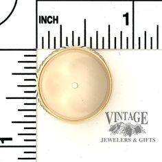 This exquisite ring band is made with 18 karat yellow gold and has an extra wide 14 mm width to make a bold statement. The low dome profile adds a gentle touch to the design, making the ring comfortable and elegant. Finger size 6.5. 18 karat, extra wide 14 mm width, low dome profile, ring band Finger size 6.5 Gentle Touch, The Low, Ring Band, Band Rings, Yellow Gold, Size 6, Band, Ring, Yellow