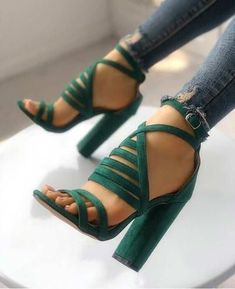 Charming Strappy Open Toe Stiletto Sandals Hot High Shoes Cheap Prom Shoes S5740 from Mileg Shoes With Straps, Sandal Hak Tinggi, Pants Inspiration, Hak Tinggi, Comfy Heels, High Shoes, Super High Heels, Buckle Shoes, Stiletto Sandals