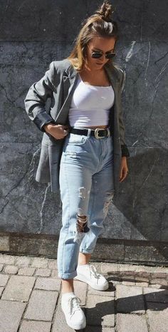 Hot Winter Outfits, Comfy Jeans Outfit, Blazer Outfits Casual, Best Jeans For Women, Blazer Outfit, Legging Outfits, Blazer Outfits, Best Jeans