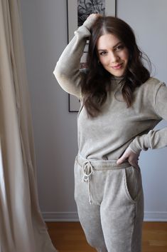 Distressed sand Waffle knit joggers pants Nanor XS Trendy Loungewear Bottoms With Ribbed Cuffs, Cozy Relaxed Fit Sweatpants For Loungewear, Cozy Spring Sweatpants For Loungewear, Cozy Bottoms For Fall Relaxation, Cozy Bottoms For Relaxation In Fall, Cozy Fall Bottoms For Relaxation, Cozy Fall Relaxation Bottoms, Comfy Relaxed Fit Bottoms For Home, Cozy Super Soft Sweatpants For Loungewear