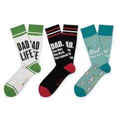 Socks for Dad - Gracie Roze Feet Socks, Man Myth Legend, Quirky Style, Foot Socks, Snap Jewelry, Dad Life, Colorful Socks, Big And Small, Unique Styles