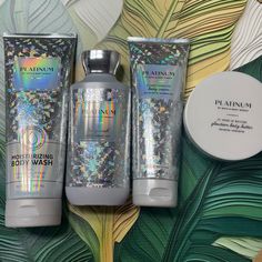 Bath And Body Works New / Unopened Containers Platinum Collection New Scent Introduced 09/24 Bundle Set Of 4 Full-Sized Items 1) Moisturizing Body Wash 10 Fl Oz $18.95 2) Body Wash 10 Fl Oz $16.95 3) Ultimate Hydration Body Cream 8 Fl $18.95 4) Glowtion Body Butter 6.5 Oz $20.95 New, Unused, Unopened, Fresh. Winter Angel, Fav Products, Bath And Body Works Perfume, Smell Goods, Healthy Skin Tips, Bath And Body Care, Perfume Lover, Body Care Routine, Moisturizing Body Wash