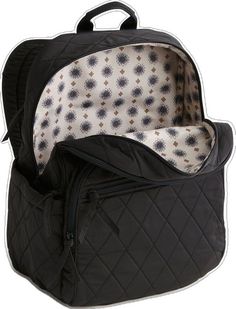 International Trip, Women In Black, Backpack Women, Weekend Getaway, Womens Backpack, Vera Bradley, Sleek Design, Storage Spaces, Backpacks