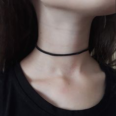 Excited to share the latest addition to my #etsy shop: Black suede choker, slim choker, teen jewelry, gift for her, choker for charm #black #people #yes #women #lobsterclaw #artdeco #jewelry #necklace #chokerforcharm https://etsy.me/3ijpd8r Black Choker Necklace Aesthetic, Outfits With Chokers Casual, Black Choker Aesthetic, Necklace Photoshoot, Choker Necklace Outfit, Cute Choker Necklaces, Pale Grunge, Girls Choker, Necklace Outfit