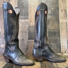 In Used Condition. Boots Show Heavy Wear Including Marks, Scuffs, Scratches, Pull Tab Wear And Show Heel / Sole Wear. See Photos. Shipping With Usps Priority Mail. Cowboy Boots Mens, Mens Cowboy, Mens Cowboy Boots, Boots Mens, Cowboy Western, Mens Shoes Boots, Western Cowboy Boots, Western Cowboy, Tall Boots