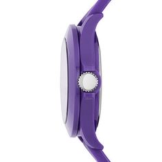 The Skechers Rosencrans midsize watch is perfect for the fashion savvy and those on-the-go. Casual and sporty, it features an all purple design with smooth silicone strap and white pop color hands, making it the must-have "athleisure" timepiece.Number of Batteries: 1Included: 1 Watch(es)Features: Analog, Quick ShipBattery Type: Silver OxideJewelry Closure: BucklePower Source: Battery (included)Watch Movement: QuartzWater Resistance: 30mBand Color: PurpleDial Color: PurpleCase Thickness: 12mmCase Trendy Analog Watch Accessories With Round Dial, Trendy Analog Round Dial Watch Accessories, Trendy Analog Watch Accessories, Modern Purple Watch With Round Dial, Purple Analog Watch, Purple Quartz Watch Accessory With Round Dial, Pop Color, Purple Design, Watch Movement