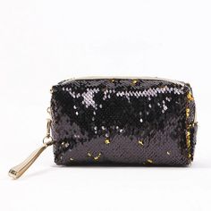 49200186622275 Luxury Black Sequined Bags, Glamorous Sequin Clutch Bag, Sequined Pouch Bag, Black Sequin Clutch Bag, Evening Rectangular Cosmetic Bag With Zipper, Rectangular Glitter Bag For Everyday Use, Sequin Clutch Bag For Gift, Rectangular Glitter Bags For Everyday Use, Luxury Glitter Bags For Everyday Use