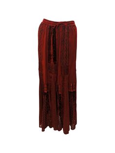 Material : 100% Viscose Freesize up to 16 Waist : 32'' Length : 36' - Patchwork Panels - Embroidered Panels - Velvet Panels -  Vintage Renaissance Style  - Adjustable Waist Drawstring  - Long Maxi Skirt (9547) Maxi Rock, Embroidered Velvet, Long Maxi Skirts, Vintage Mode, Mode Vintage, Long Maxi, Zig Zag, Style Vintage, Free Size