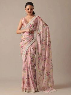 Light Pink Color Georgette Saree, Saree for USA Women, Saree for Women, Party Wear Saree, Wedding Wear Saree, Saree Blouse, Sarees, Summer. - Etsy Luxury Saree Sets For Spring, Blouses On Floral Sarees, Luxury Traditional Saree For Spring, Luxury Saree For Summer, Affordable Traditional Summer Saree, Luxury Pink Summer Saree, Cheap Traditional Summer Saree, Cheap Summer Saree, Floral Satin Saree