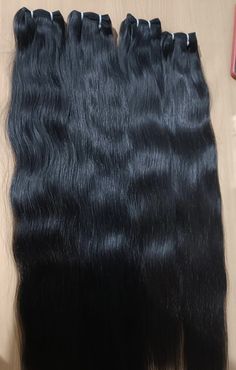 Luxury Indian Hair's extensions are purely unprocessed and completely raw, you can enjoy these human hair extensions in any colors and textures. We believe in absolutely no tangling and shedding, and hence, our longer and thicker Raw Single Donor Virgin Remy hair extensions can be used forever, if one properly takes care of them. Our sew-in hair extensions are ethically sourced from Indian temples that makes it pure Virgin Remy Hair. Weaves from our team's expert hands, Luxury Indian Hair extensions are double stitched with triple threading, though bendable that easily fit on your beautiful head. Also, our Virgin Hair is 100% natural as we never dye or color them. However, you can color, bleach, or dye it accordingly to your needs. Also, we assure you that any color will apply; it will flo Hair Luxury, Indian Hair Extensions, Weft Extensions, Sew In Hair Extensions, Hair Business, Indian Human Hair, Hair Gift, Hair Weaves, Indian Hair