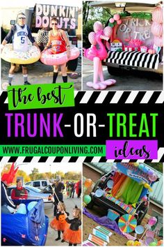 the best trunk - or - treat ideas for kids and adults inflatable toys