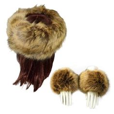 Return Policy Fast Delivery Trusted seller Women's Faux Fur Headband & Wrist Cuffs Set, Fluffy Fashion Cossack Style Headwear Wrist Cuffs (Brown) Product Description Material: High quality Faux Fur. warm polyester Lined, soft and fluffy, extremely warm for cold winter Cossack Sttyle: Soft, fluffy, light and super cute,they just instantly glamorize an outfit or coat, makes you fashionable & fabulous looks even in the cold weather Absolutely warm: The faux fur hat and cuffs kept your head & wrist & ears warm in the cold snow storm, adds a stylish to your winter clothing like coat, jacket, dress, christmas day sweater Size: One size can fit head size up to 22.8", a small elastic band in the back so it fits true to size, wrist cuffs 3.9" by13.7", please blow with hair dryer or shake it to make Fluffy Fashion, Christmas Elf Costume, Fluffy Light, Faux Fur Headband, Fur Cuffs, Fur Headband, Faux Fur Hat, Elf Costume, Dress Christmas