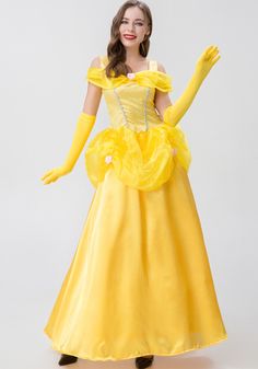 Belle Dress Kids, Princess Dress Adult, Disney Princess Adult Costume, Princess Dress For Women, Yellow Princess Dress, Princess Aurora Costume, Aurora Costume, Sleeping Beauty Princess, Witch Dress