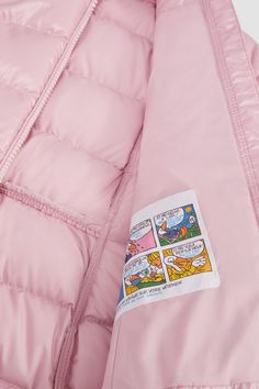 An essential warmer, the Ainay down jacket is crafted from polyester. Boasting a subtle fit and flare shape, the short puffer is characterized by geometric quilting. Pink Quilted Nylon Puffer Jacket, Down Jackets, Down Jacket, Vest Jacket, Fit And Flare, Puffer, Quilting, Online Store, Pink