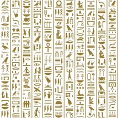 egyptian hierograms and symbols on white background stock photo, images and royalty