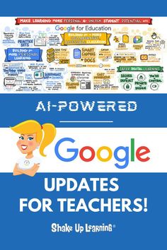 the google update for teachers poster