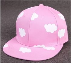 harajuku  Korean summer baseball cap casual clouds cute hat hip hop cap flat along gender snapback caps Clouds Cute, Hip Hop Street Style, Princess Charm School, Summer Baseball, Preppy School, Cute Jumpers, Korean Summer, Hip Hop Cap, Cute Hat