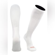 Tck Tall White Prosport Performance Tube Socks, Size Medium Fits Women’s Size 7-10, Men’s Size 6-9 Great For Volleyball White Antimicrobial Sports Socks, Casual White Knee-high Sports Socks, White Antimicrobial Functional Socks, White Sporty Knee-high Socks, Sporty Antimicrobial Socks For Sports, Breathable Casual Knee-high Sports Socks, Breathable Casual Knee-high Socks For Sports, Casual Breathable Knee-high Sports Socks, Casual Breathable Knee-high Socks For Sports