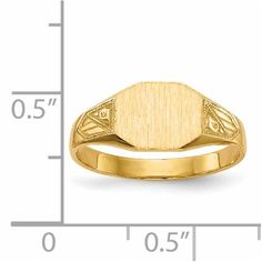 14k Yellow Gold Signet Band Ring Fine Jewelry Gifts For Women For Her Classic Etched Signet Ring For Formal Occasions, Formal Etched Round Signet Ring, Classic Carved Signet Ring For Formal Occasions, Classic Carved Engraved Ring For Anniversary, Carved 14k Gold Signet Ring For Anniversary, Carved Signet Ring In 14k Gold For Formal Occasions, Carved 14k Gold Signet Ring For Formal Occasions, Formal Carved Signet Ring In 14k Gold, Classic Etched Signet Ring For Anniversary