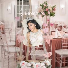 an image of a woman in a wedding dress on the cover of a magazine with flowers