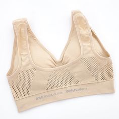 Item Type: Sports Bra Material: Nylon, Spandex Elastic Quick Dry Padded Package Includes: 1 x Bra Size Info: Size Hem (cm / inch) Length (cm/inch) S 62-70 / 24.41-27.56 26 / 10.24 M 70-74 / 27.56-29.13 27.5 / 10.83 L 74-80 / 29.13-31.50 29 / 11.42 XL 80-86 / 31.50-33.86 30.5 / 12.01 2XL 86-92 / 33.86-36.22 32 / 12.60 3XL 92-100 / 36.22-39.37 32.5 / 12.80 Plus Size Gym, Comfy Bras, Workout Daily, Wireless Bras, Sleepwear Fashion, Sports Bra Top, Sports Vest, White Sports Bra, Padded Sports Bra