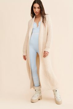 Rent Loretta Maxi Cardigan from Nuuly. Pick 6 items for $98/month. Free shipping + returns. Fitted V-neck Sweater Coat In Cozy Style, Cozy Fitted V-neck Sweater Coat, Fitted Cozy V-neck Sweater Coat, Fitted V-neck Cozy Sweater Coat, Fitted Cozy Sweater Coat With V-neck, Cozy Fitted V-neck Outerwear, Fitted V-neck Sweater Coat For Spring, Cream Sweater Coat For Fall Daywear, Elegant Soft Knit Sweater Coat For Spring