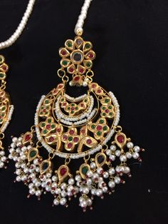 chandbali made using kundan and 22 carat gold plated ear supports included Multicolor Chandbali Jhumkas With Intricate Design, Multicolor Chandbali Bridal Earrings With Intricate Design, Multicolor Kundan Bridal Earrings With Intricate Design, Multicolor Intricate Chandbali Bridal Earrings, Multicolor Chandbalis With Intricate Temple Design, Multicolor Kundan Chandbalis With Intricate Design, Elegant Multicolor Kundan Chandbalis, Multicolor Bollywood Bridal Earrings With Intricate Design, Bollywood Style Multicolor Chandbalis With Intricate Design