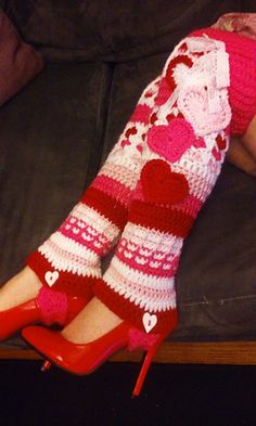 Ravelry: Lots of Love Stirrup Legwarmers pattern by Clarissa Paige Dove Legwarmers Pattern, Lizzie Hearts, Crochet Clothing And Accessories, Fun Crochet Projects, Diy Crochet Projects, Lots Of Love, Really Cute Outfits, Crochet Fashion, Cute Crochet