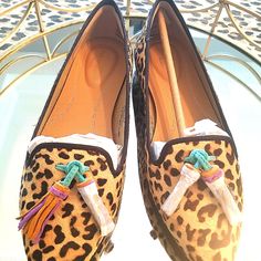 These Flats Are Stylish And Comfortable. Puppies Black, Hush Puppies Shoes, Leopard Print Flats, Hush Puppies, Calf Hair, Black Tan, Black And Tan, Flat Shoes Women, Loafer Flats