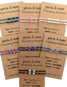 Diy Bracelet Packaging, Bracelets Best Friends, Best Friends Bracelets, 2 Bff, Friends Bracelets, Morse Code Bracelets, Matching Couple Bracelets, Cute Friendship Bracelets