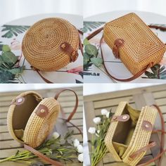 Description: Handmade from durable and sustainable rattan material, these Handbags are the perfect accessory for any beach day or vacation. With their unique woven design, they add a touch of charm to any outfit. Stay stylish and eco-friendly with these handcrafted beauties. Specifications: Style: Bohemian Shoulder Bags Material: Natural Rattan and Straw Lining Material: Polyester Shape: Circular Number of Handles/Straps: Single Size: See variant (handmade items may have 1-2 cm measurement error) Trendy Braided Bag For Vacation, Brown Braided Bags For Beach Season, Casual Braided Straw Bag For Travel, Casual Brown Braided Beach Bag, Casual Braided Shoulder Bag For Vacation, Brown Braided Crochet Bag For Beach Season, Casual Adjustable Straw Bag For Daily Use, Casual Beach Bag With Bamboo Handle For Travel, Eco-friendly Brown Shoulder Bag For Vacation