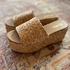 Straw Platform Sandals, Super Cute For A Resort Where Brand New Never Worn. Demonia Platforms, Steve Madden Loafers, Oxford Wedges, White Platform Sneakers, Velvet Sneakers, Black Platform Sandals, Oxford Platform, Square Toe Sandals, Platform Mary Janes