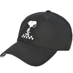 PRICES MAY VARY. SNOOPY CAP: This adorable baseball cap features Snoopy and his classic expression on the front of the hat standing on a checkerboard design GIFTABLE: This baseball hat makes the perfect gift, or treat yourself to this classic, cute, and fun cap! It’s a great gift for anyone who enjoys the classic tv show CURVED BRIM: The hat is 100% cotton and has a curved brim with stitching to prevent the sun’s UV rays from getting into your eyes OFFICIALLY LICENSED: The Snoopy cap is official Snoopy Hat, Joe Cool, Blue Socks, Hat Stands, Quality Hats, Peanuts Snoopy, Cute Hats, Classic Tv, Baseball Hat