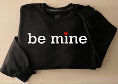 Valentine’s Day Sweatshirt Valentine's Day Cotton Sweatshirt Gift, Valentine's Day Gift Cotton Sweatshirt, Black Crew Neck Sweatshirt For Gift, Valentine's Day Sweatshirt With Relaxed Fit And Crew Neck, Valentine's Day Crew Neck Sweatshirt With Relaxed Fit, Casual Crew Neck Sweater For Valentine's Day, Valentine's Day Casual Crew Neck Sweatshirt, Casual Crew Neck Sweatshirt For Valentine's Day, Valentine's Day Gift Sweatshirt