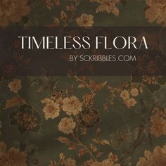 Vintage Aged Chinoiserie Floral Wallpaper {Timeless Flora} – Sckribbles Vintage Wallpaper Patterns, Portrait Quotes, Premium Wallpaper, Nature Room, Chinoiserie Pattern, Forest Nursery, Henri Rousseau, Edgar Degas, Red Wallpaper