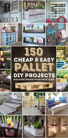 the ultimate guide to cheap and easy pallet diy projects for your home or garden