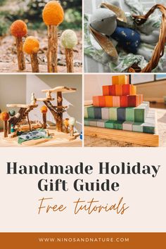 the handmade holiday gift guide is featured in this post - it - yourself photo