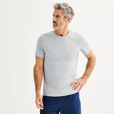 Stay comfy your whole workout with this men's Tek Gear tee.Click on this MEN'S GUIDE to find the perfect fit and more! Dry Tek technology Crewneck Short sleevesFABRIC & CARE Polyester Machine wash Imported Color: Silver Spring Grid. Gender: male. Age Group: adult. Gray Moisture-wicking Athleisure T-shirt, Functional Short Sleeve T-shirt For Light Exercise, Athletic Heather Moisture-wicking T-shirt For Gym, Breathable Short Sleeve T-shirt For Light Exercise, Sporty Athletic Fit T-shirt For Light Exercise, Basic Go-dry T-shirt For Workout, Athletic Fit Go-dry T-shirt For Light Sports, Breathable Athletic Fit T-shirt For Light Exercise, Relaxed Fit Short Sleeve T-shirt For Light Sports