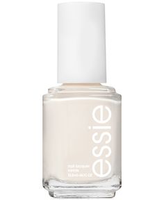 in stock Milky White Nail Polish, Marshmallow Nail Polish, Milky White Nail, Nail Polish White, Essie Nail Polish Colors, Wedding Nail Polish, Essie Nail Colors, Nail Fungus Remedy, Christmas Manicure