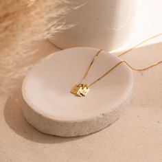 T I N Y ∙ T A G ∙ N E C K L A C E Pretty, dainty and totally adorable! The Mini Initial Tag Necklace is just what your jewelry collection needs. A contemporary update to the classic monogram necklace, personalize it with the first letter of your name or add additional charms to the sparkling box chain to spotlight multiple initials. The small, understated design makes this necklace fun and flirty, perfect for everyday wear. * Material: High Quality Solid 925 Sterling Silver  * Finish: Sterling S Initial Tag Necklace, Tiny Charm, Monogram Necklace, Letter Pendants, Initial Pendant, Letter Necklace, Gold Plated Necklace, Box Chain, Tag Necklace