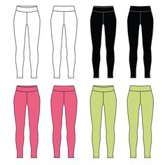 https://www.etsy.com/listing/1376827719/leggings-womens-fashion-flat-templates?click_key=82edfae834a305ee4b1e6cd8a41f1247eac441ef:1376827719 Leggings Flat Sketch, How To Draw Leggings, Pants Template, Fashion Flat Sketch, Illustrator Fashion, Clothing Templates, Hoodie Drawing, Ladies Pants, Unique Leggings