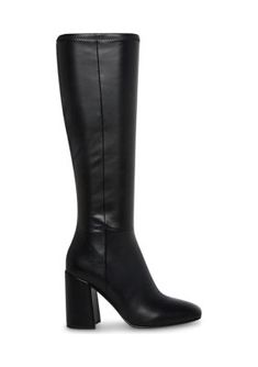 Heightened by a chunky block heel, these knee-high boots from Steve Madden elevate all your favorite looks. | Steve Madden Lizah Boots, Black, 9M Chunky Block Heels, Boots Black, Knee High Boots, High Boots, Fashion Boots, Steve Madden, Knee High, Block Heels, Shoe Boots