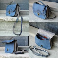 Full Grain Leather Small Messenger Bag Crossbody Strap High - Etsy Classic Blue Bags With Card Slots, Leather Bags With Card Slots For Travel, Satchel Wallet With Card Slots For Everyday Use, Everyday Use Satchel Wallet With Card Slots, Daily Use Satchel Shoulder Bag With Card Slots, Everyday Satchel Wallet With Card Slots, Satchel Shoulder Bag With Card Slots, Everyday Satchel Shoulder Bag With Card Slots, Blue Leather Bag With Card Slots