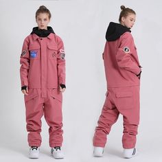 Women's SMN Nasa Ski Jumpsuit Slope Star Ski Suit Winter Snowsuits | Snowverb Womens Ski, Snowboarding Gear