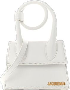 Luxury White Soft Leather Bag, White Satchel With Smooth Grain, Elegant White Soft Leather Shoulder Bag, White Leather Top Handle Shoulder Bag, Elegant White Bags With Smooth Grain, Elegant White Bag With Smooth Grain, Formal White Bag With Smooth Grain, Designer White Soft Leather Bag, White Smooth Grain Bag For Formal Occasions